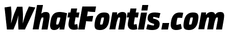 BC Pramen Sans Black Italic