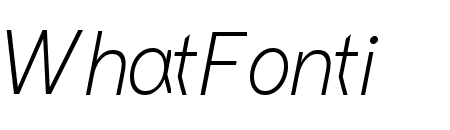 BC Falster Grotesk Light Italic