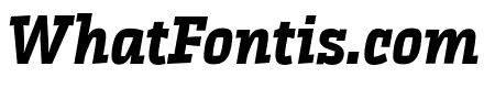 BC Pramen Slab Bold Italic