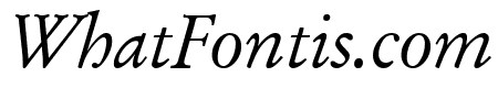 GaramondItalic