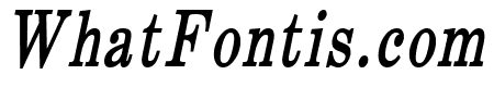 Annual Thin BoldItalic