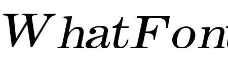 Annual Wide Italic