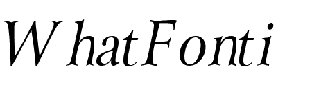 Array Thin Italic