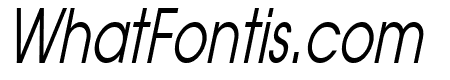 Atilla Thin Italic