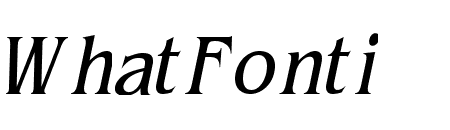 Bangle Condensed Italic