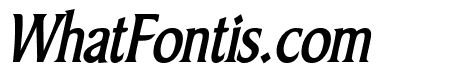 Barrett Condensed Bold Italic