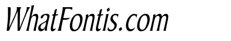 Barrett Thin Italic