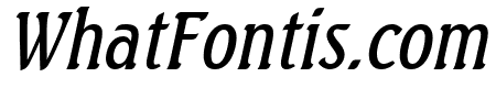 Beach Condensed Italic