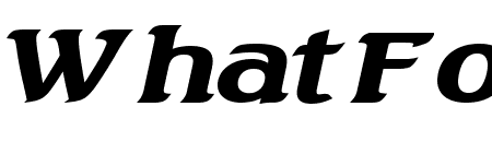 Beach Extended Bold Italic