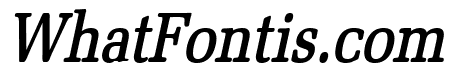 Bid Roman Condensed Bold Italic