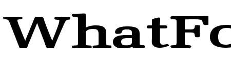 Bid Roman Extended Bold