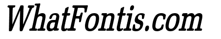 Bid Roman Thin Bold Italic