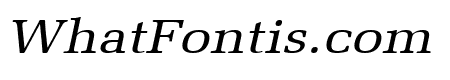 Bid Roman Wide Italic