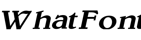 Blew Wide Italic