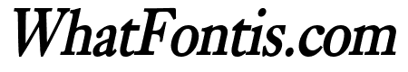 Bliss Condensed Bold Italic