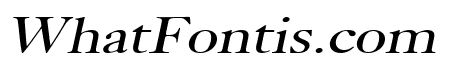 Bliss Wide Italic