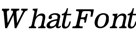 Broadcast Italic