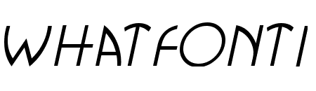 Busso Narrow Italic