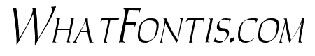 Carla Thin Italic