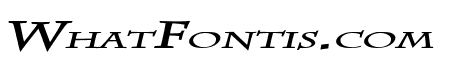 Chaz Extended Bold Italic