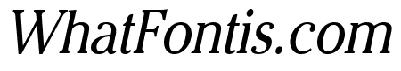 Chelsey Condensed Italic
