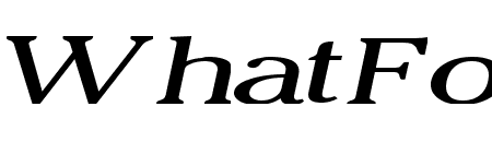 Chelsey Extended Italic