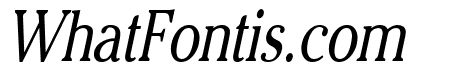Chelsey Thin Italic