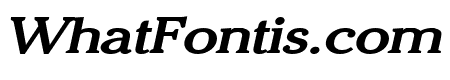 Chelsey Wide Bold Italic