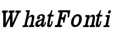 Clare Condensed Italic