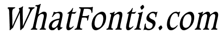 Clayton Condensed Italic