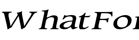 Clayton Extended Italic