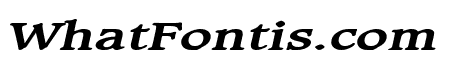 Clayton Extended Bold Italic