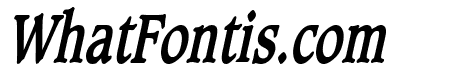 Clayton Thin Bold Italic