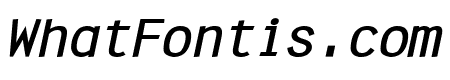 Clean Wide Bold Italic