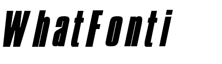 Commador Heavy Italic