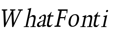 Congo Condensed Italic