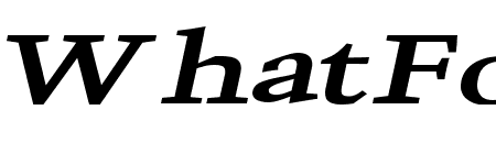 Congo Extended Bold Italic