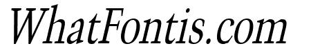Congo Thin Italic