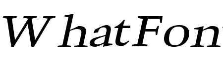 Congo Wide Italic