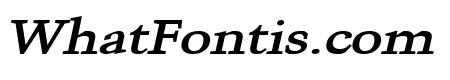 Congo Wide Bold Italic