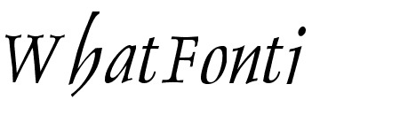 Dolphin Condensed Italic