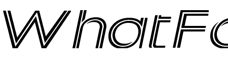 Downtown Wide Italic