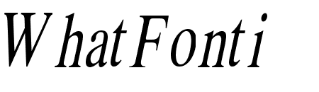 Duke Condensed Italic