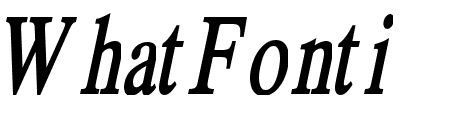 Duke Condensed Bold Italic