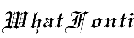 England Italic
