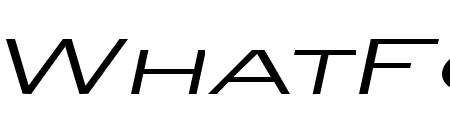 Eye glass Extended Italic
