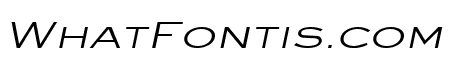 Eye glass Wide Italic