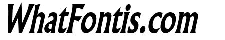 Flair Thin Bold Italic