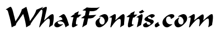 Flat Brush Italic