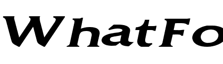 Franco Extended Bold Italic